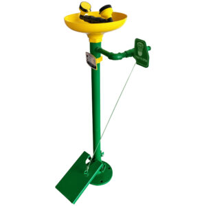 EMERGENCY EYE/FACE WASH FOUNTAIN WITH PEDAL 4710GI