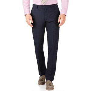 NAVY STRIPE EXECUTIVE TROUSERS