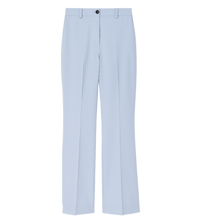 WORK STYLE WOMEN’S BOOTCUT TROUSERS – LIGHT BLUE