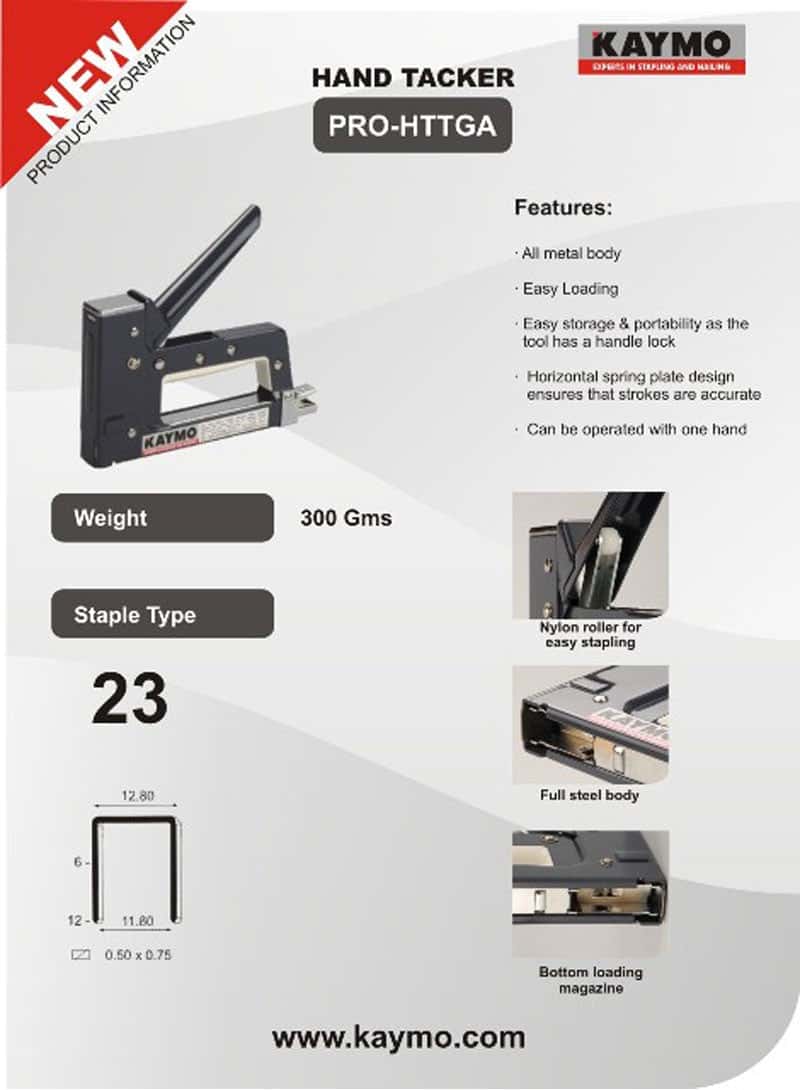 HAND TACKER KAYMO PRO-TGA - Image 2