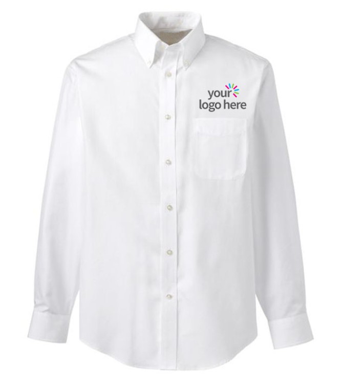 EMBROIDERED OFFICE WEAR SHIRT – WHITE