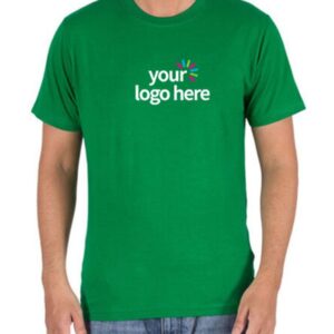 COTTONCORE LOGO TEE GREEN – ROUND NECK EDITION