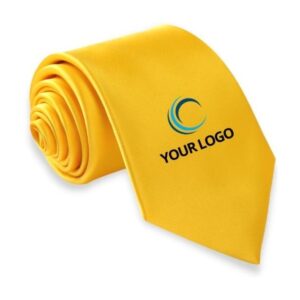 GOLDEN YELLOW NECK TIE