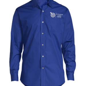 ROYAL BLUE MARK CURVE SHIRT