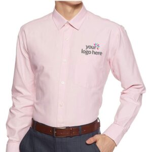 MEN'S ECONOMY LONG SLEEVE OFFICE SHIRT PINK