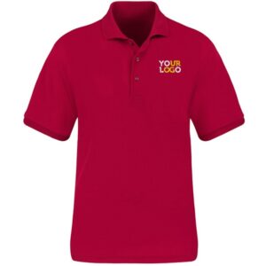 PERSONALIZED POLO T-SHIRT RED