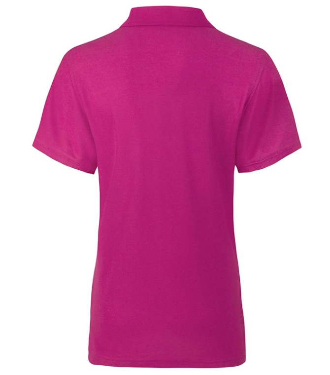WOMEN'S CLASSIC POLO T-SHIRT PINK - Image 2