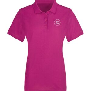 WOMEN'S CLASSIC POLO T-SHIRT PINK