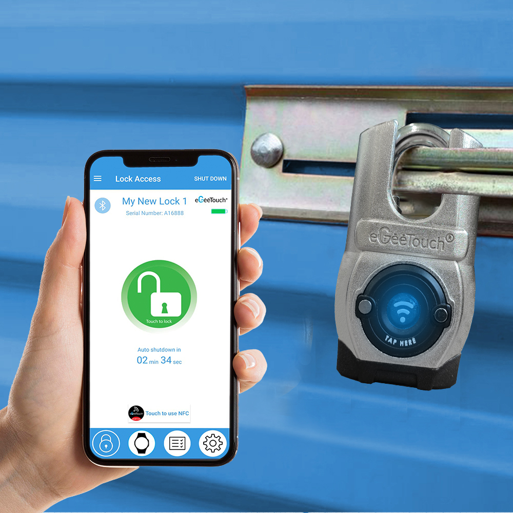 Anti-Cut Smart Padlock + NFC (WEATHER-PROOF) - Image 2